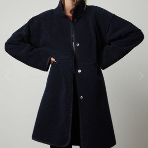 CARA LUX SHERPA REVERSIBLE JACKET